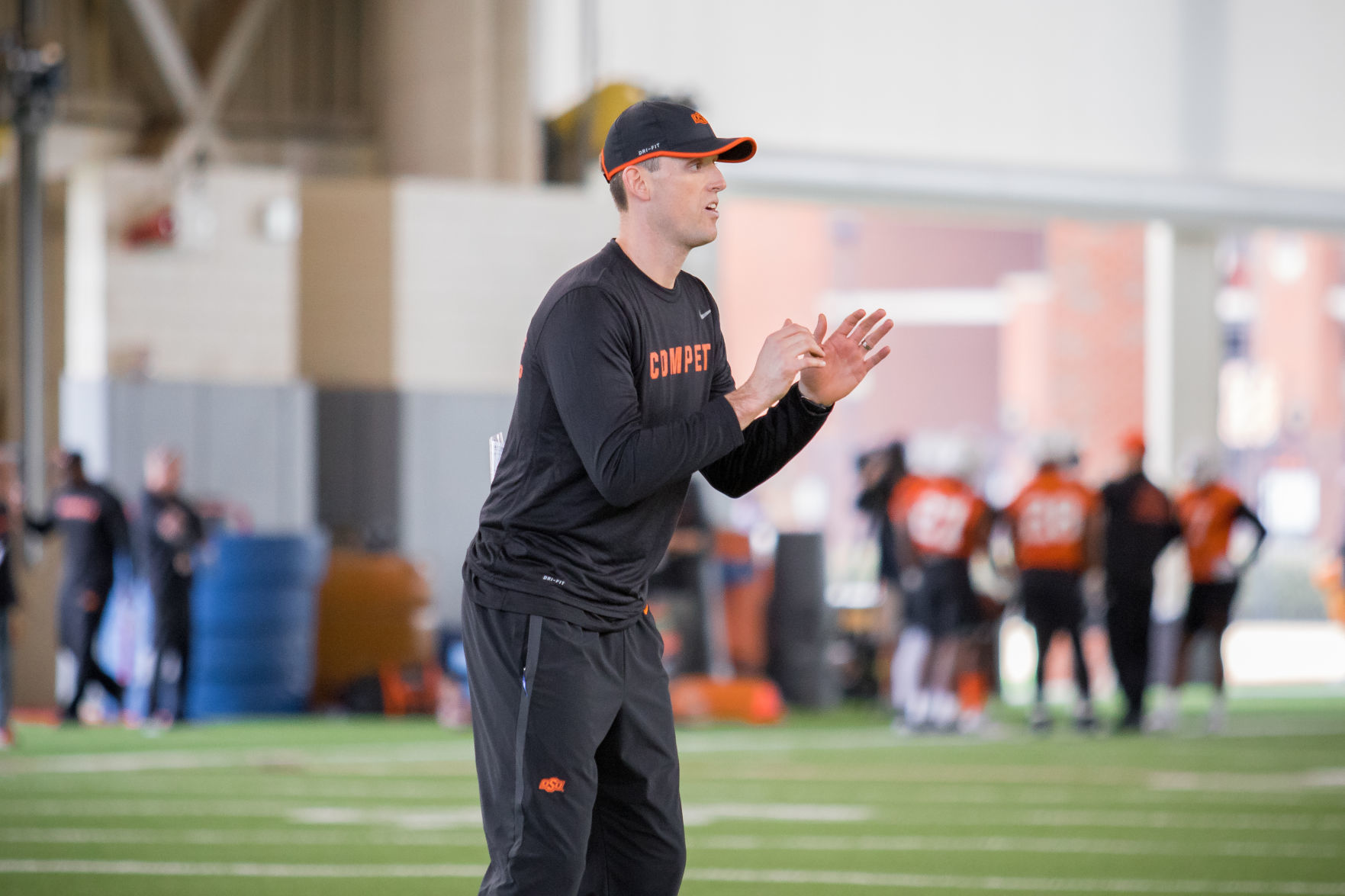 Gundy on new offensive coordinator Sean Gleeson